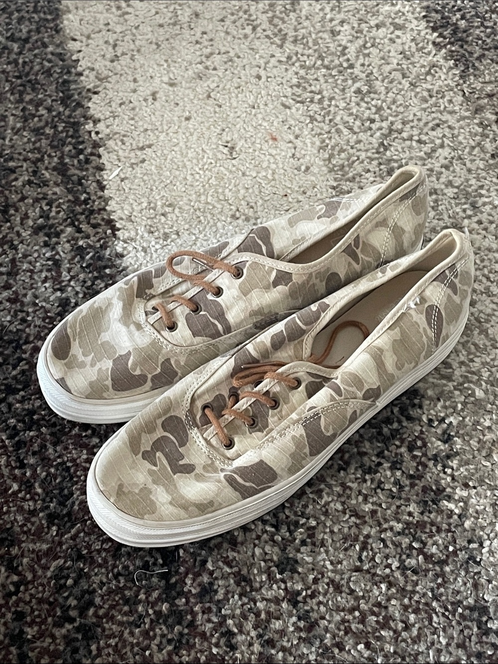 Women’s Keds Platform Triple Keds Ripstop Canvas Camo Size 11